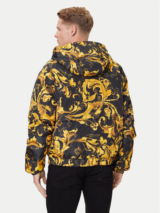 Versace Jeans Couture Versace Jeans Couture Μπουφάν πουπουλένιο 79GAUD16 CQSD3 Μαύρο Regular Fit