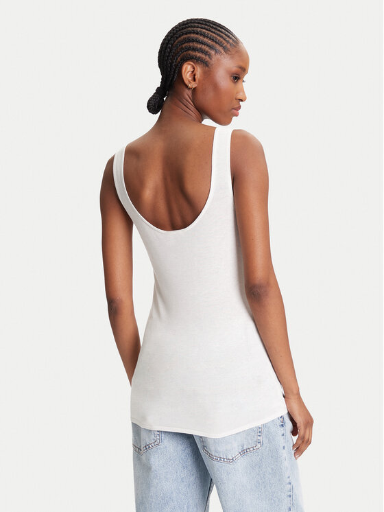 Calvin Klein Calvin Klein топ LV044C345G Екрю Regular Fit