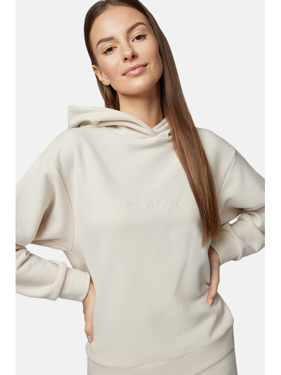 Lancerto Lancerto Bluza Emily BL135123000002 Écru Relaxed Fit