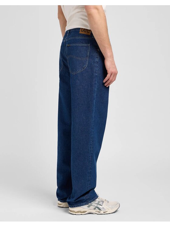 Lee Lee Jeansy ASHER Niebieski Loose Fit