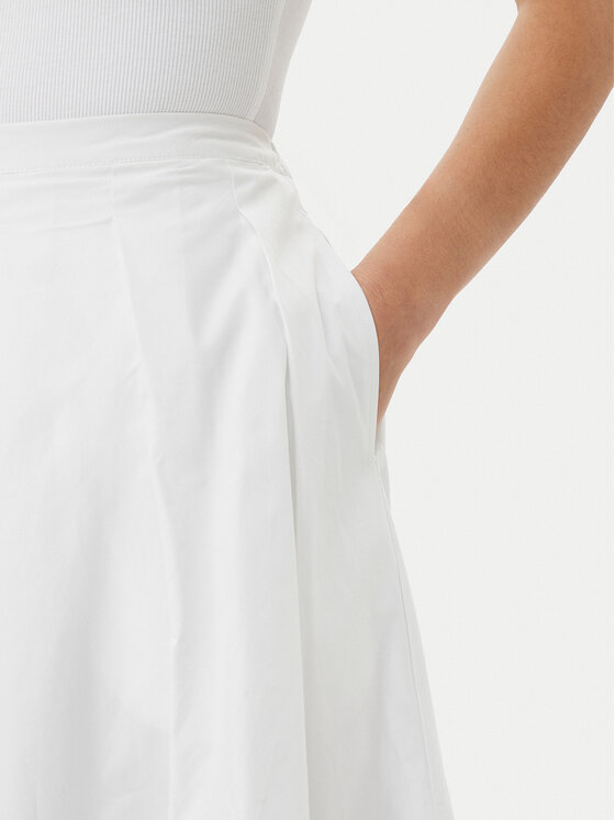 Herskind Herskind Trapézová sukňa Herdis 5559202 Biela Regular Fit
