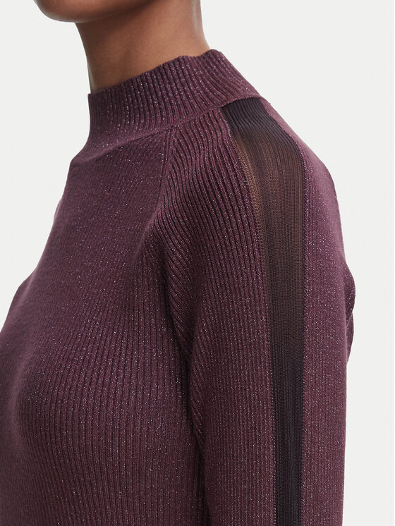 Rinascimento Rinascimento Блуза CFM0012394003 Бордо Slim Fit