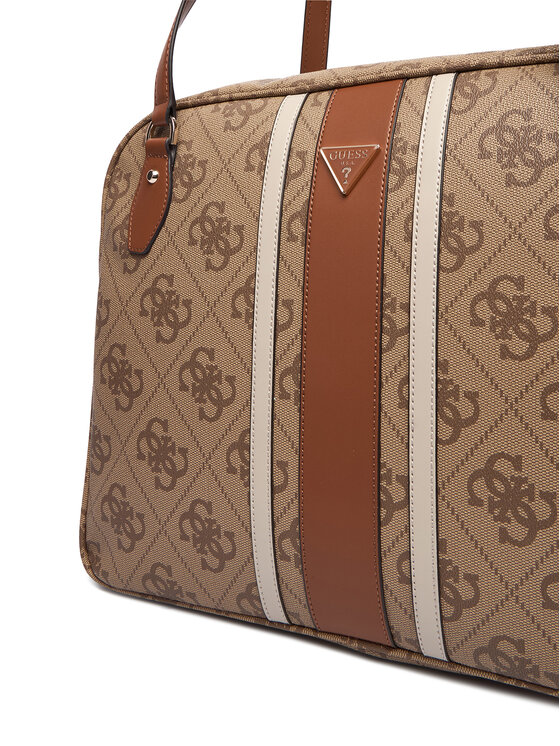 Guess Guess Τσάντα Σαββατοκύριακου Erenia Travel TWSO78 38916 Μπεζ