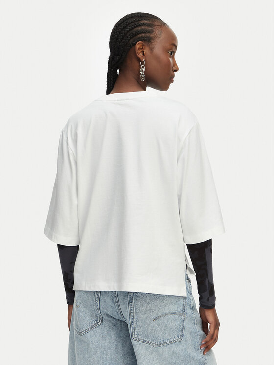 G-Star Raw G-Star Raw T-krekls Modern D29372-B771 Balts Relaxed Fit