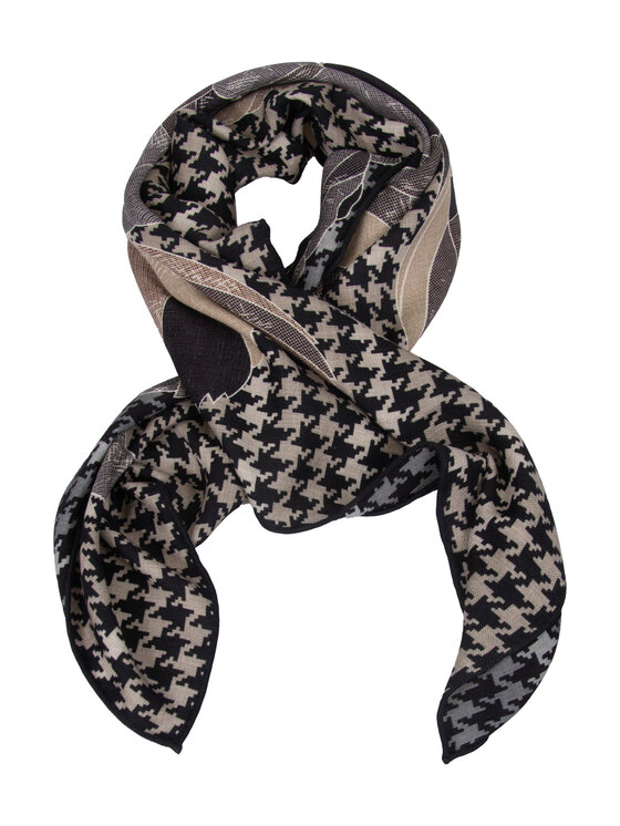 ALLORA BE UNIQUE ALLORA BE UNIQUE Foulard wełna z jedwabiem Grigio