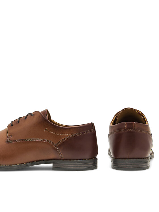 Lanetti Lanetti Półbuty ALMER-17 MBS Brązowy