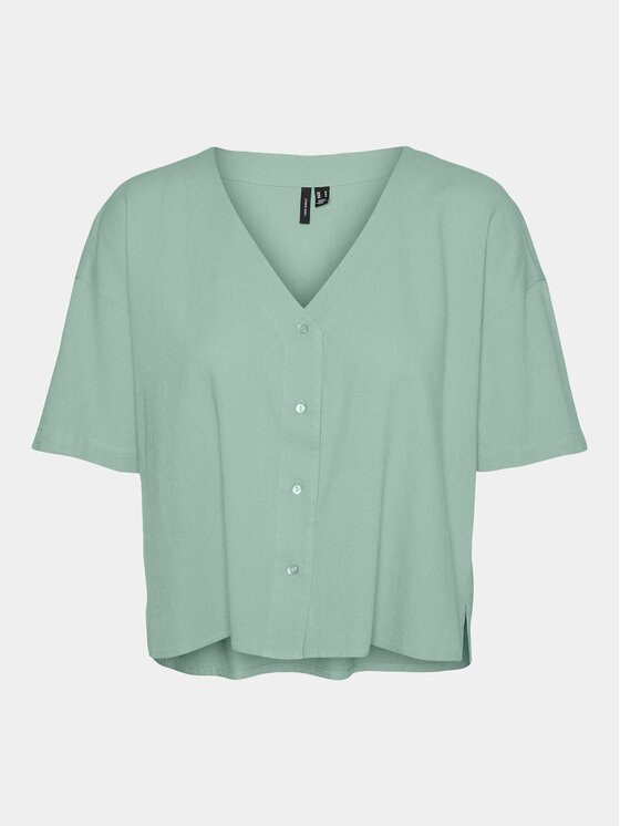 Vero Moda Vero Moda Μπλουζάκι Jesmilo 10279696 Πράσινο Regular Fit