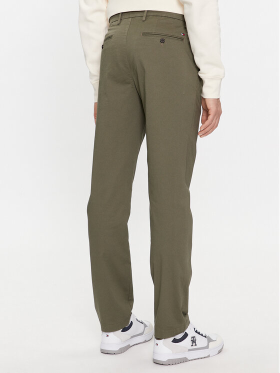 Tommy Hilfiger Tommy Hilfiger Chinosy Denton MW0MW33938 Khaki Slim Fit