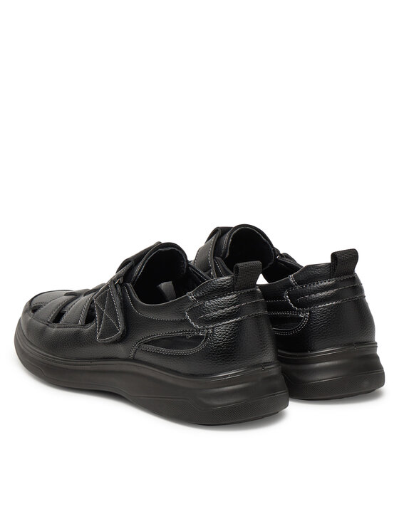 Lanetti Lanetti Sandale MSS20518-03 Negru