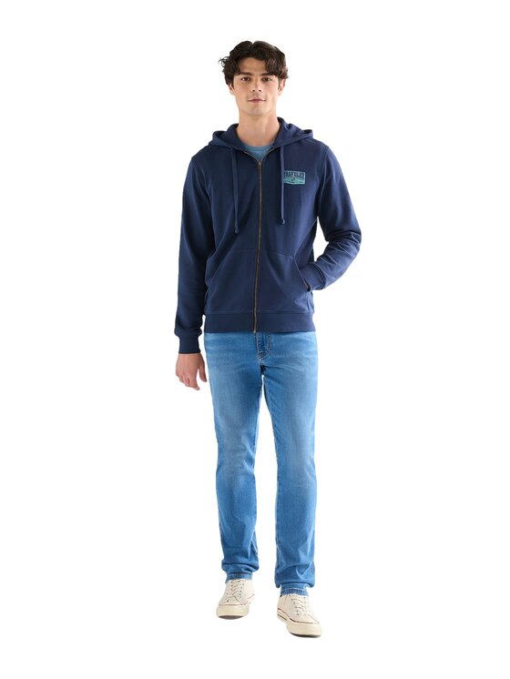 Wrangler Wrangler Bluza 112378987 Granatowy Regular Fit