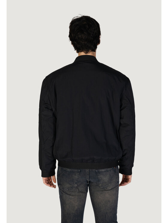 BOSS BOSS Giacca di pelle Olmec 10269898 01 Nero To Fit