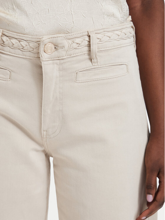 Guess Guess Дънки W6GB15 W1886 Бежов Wide Leg