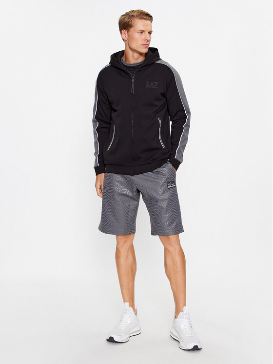 EA7 Emporio Armani EA7 Emporio Armani Felpa 6RPM31 PJ07Z 1200 Nero Regular Fit