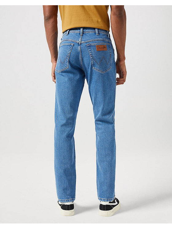 Wrangler Wrangler Jeansy TEXAS SLIM Niebieski Slim Fit