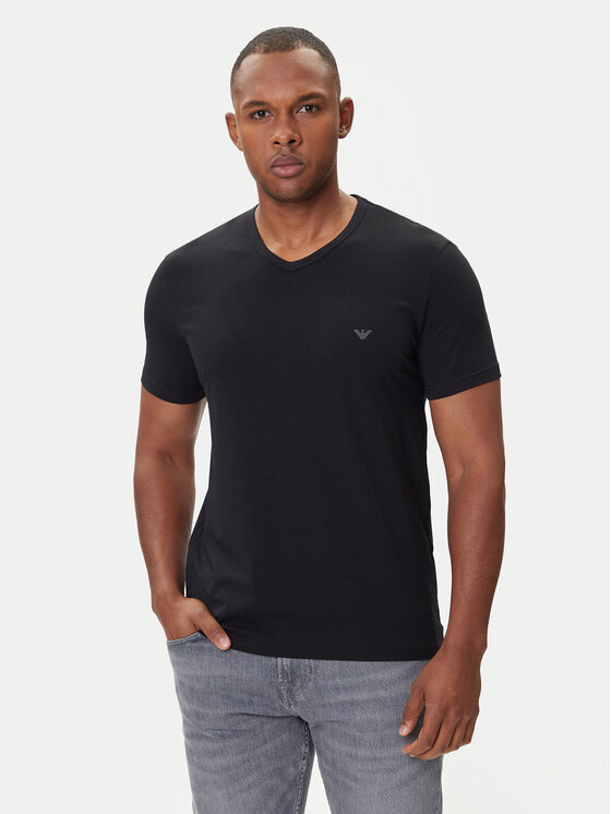 Emporio Armani Underwear Emporio Armani Underwear Póló szett EM000392 AF14132 MC005 Fekete Regular Fit