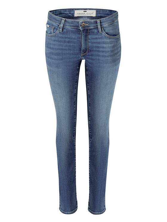 Cross Jeans Cross Jeans Jeansy P 489-218 Niebieski Slim Leg