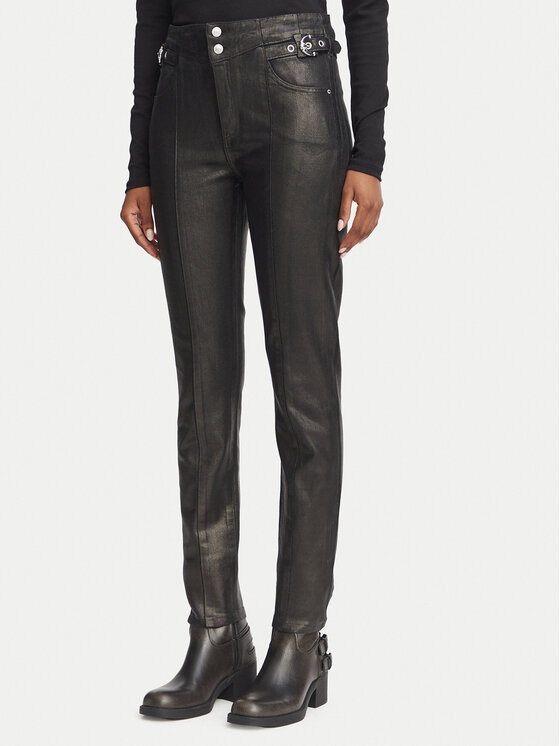 Guess Guess Riidest püksid W6BA32 D2086 Must Slim Fit