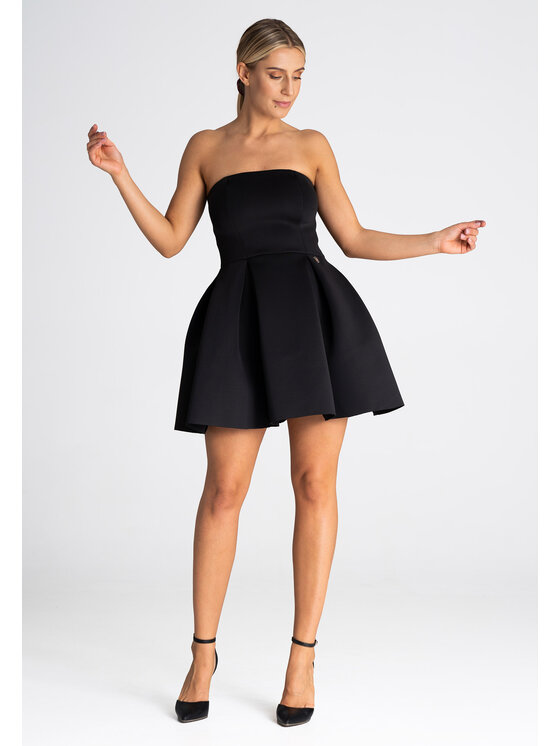 FIGL FIGLFIGL Vestito M970 Nero Regular Fit