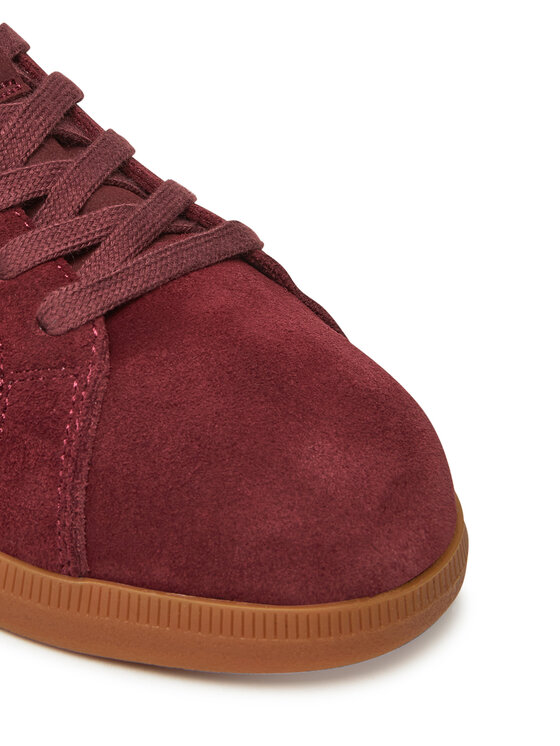 Calvin Klein Jeans Calvin Klein Jeans Sneakersy Low Profile Cupsole Su YM0YM01321 Bordowy