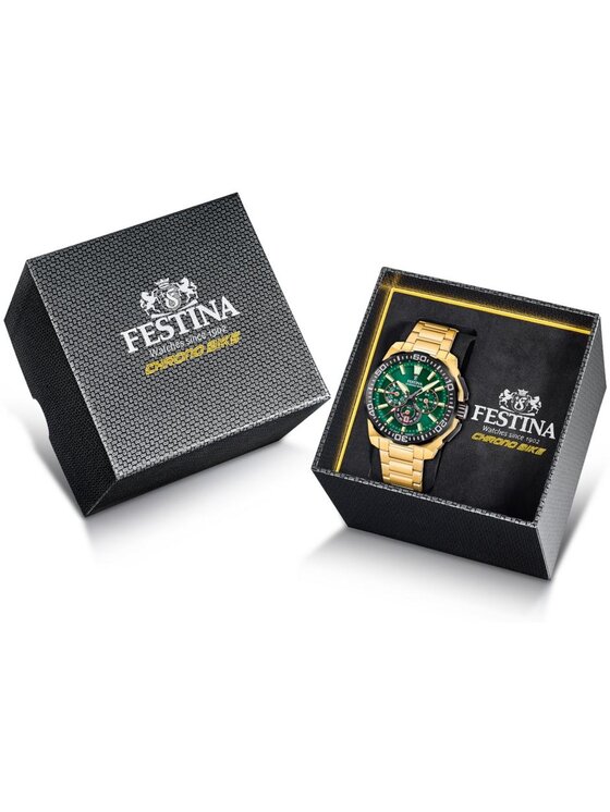 Festina Festina Zegarek F20727-2 Złoty