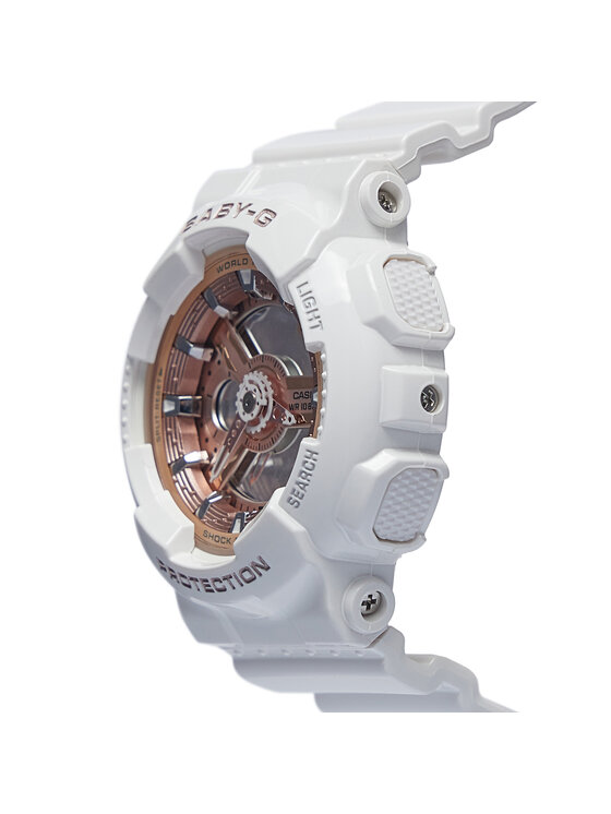 Baby-G Baby-G Zegarek BA-110X-7A1ER Biały