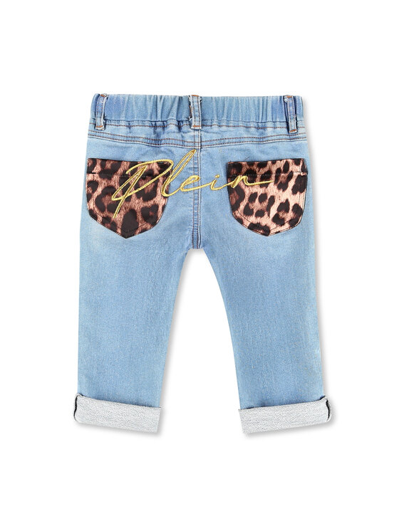 PHILIPP PLEIN PHILIPP PLEIN Jeansy 2705 Błękitny Straight Fit