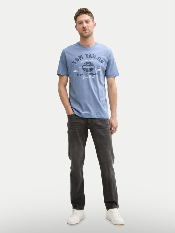 Tom Tailor Tom Tailor T-shirt 1037735 Plava Regular Fit