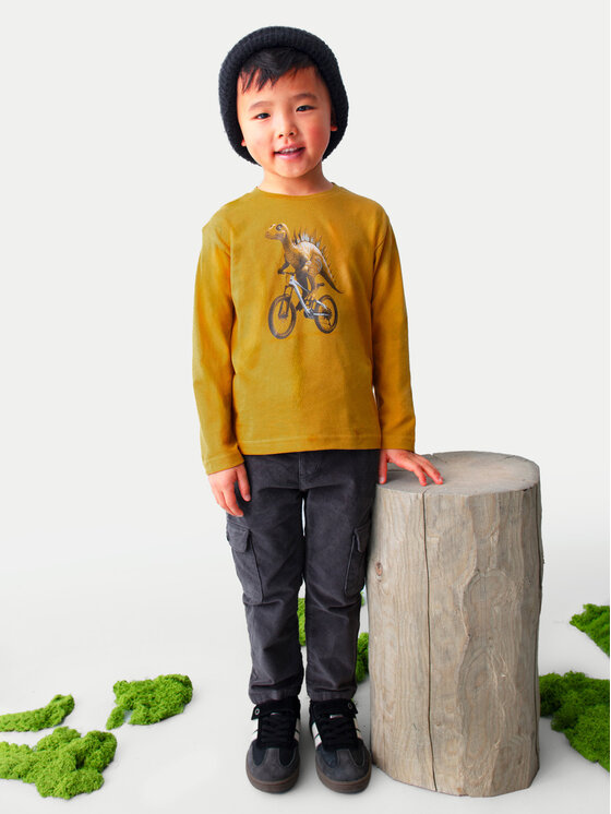 Mayoral Mayoral Bluza 4087 Rumena Regular Fit