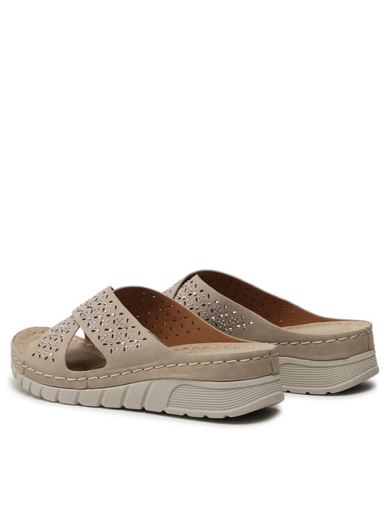 Clara Barson Clara Barson Šlepetės WS8054-02 Smėlio