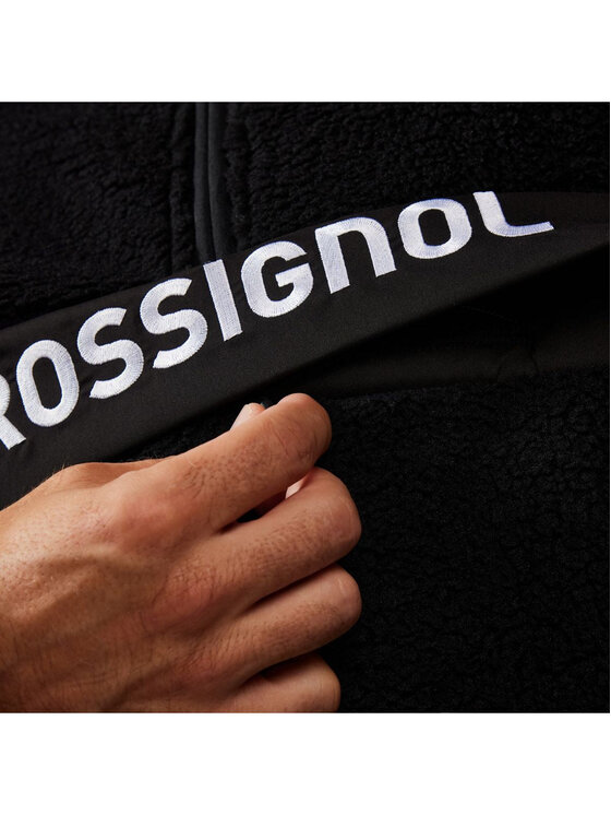 Rossignol Rossignol Polar Alltrack Anorak Fleece Czarny Regular Fit