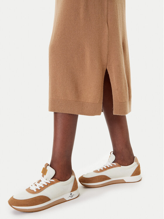 Weekend Max Mara Weekend Max Mara Kootud kleit Zenith 2525326012 Beež Regular Fit
