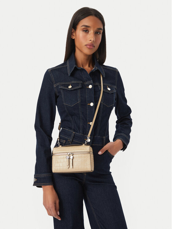 Tory Burch Ročna torba Romy 183015 Bež