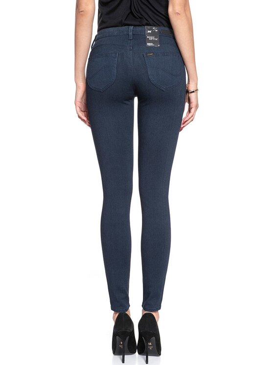 Lee Lee Jeansy SCARLETT Niebieski Skinny Fit