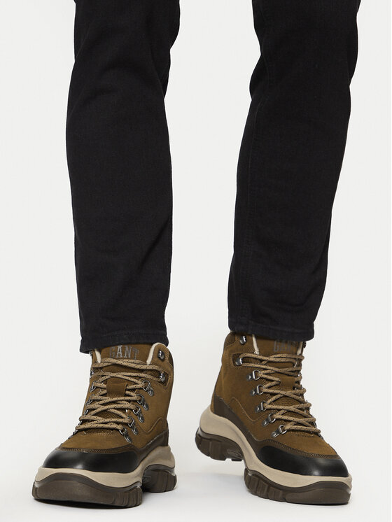 Gant Gant Schnürstiefeletten Hillark 29643744 Khakifarben