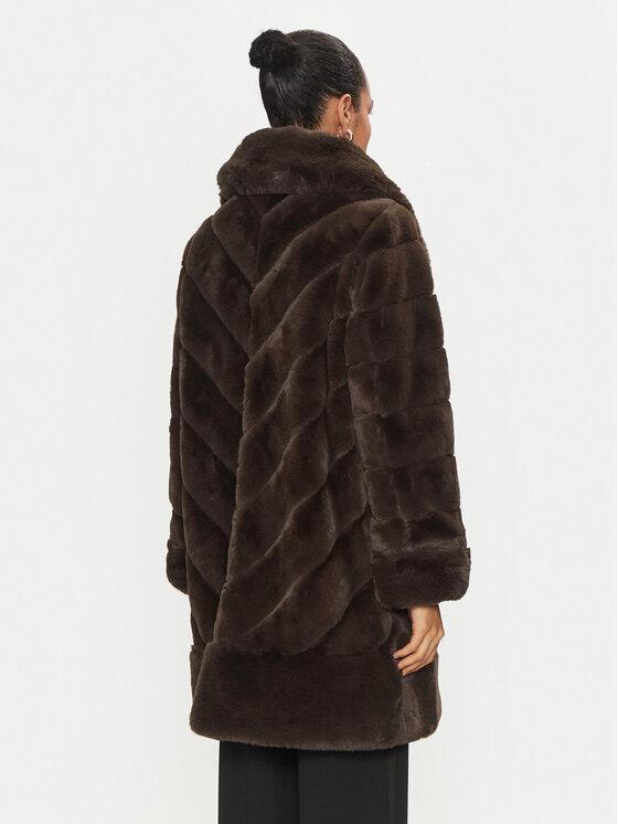 Joseph Ribkoff Joseph Ribkoff Futro 243904 Brązowy Loose Fit