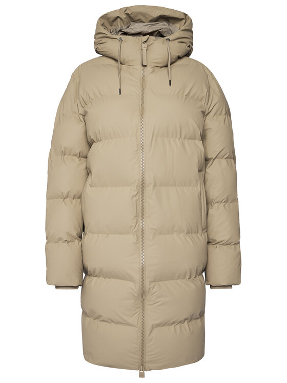 Rains Rains Zimní bunda Unisex 15130 Béžová Regular Fit
