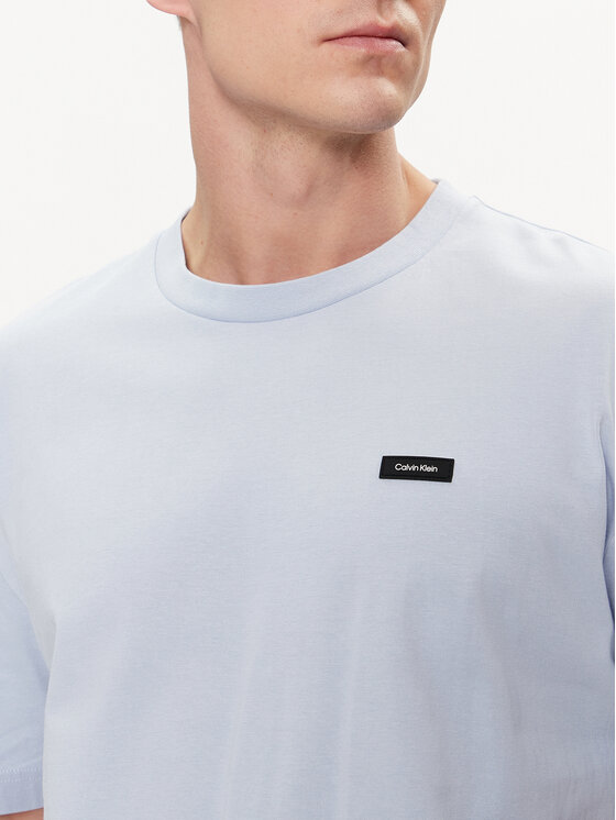 Calvin Klein Calvin Klein Тишърт K10K112749 Светлосиньо Comfort Fit