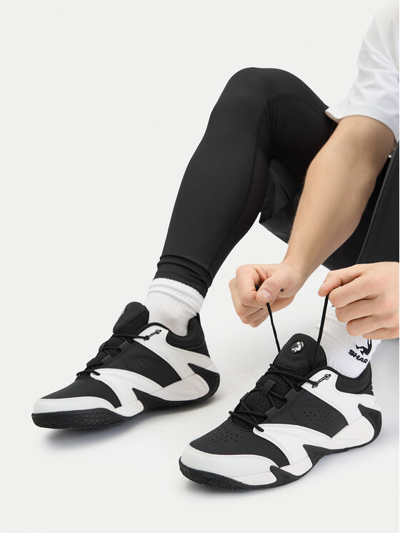 SHAQ SHAQ Snīkeri CEO-DEVASTATOR LOW AQ95037M-BW Melns