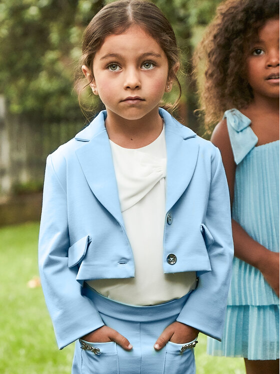 Mayoral Mayoral Sakko 3405 Himmelblau Relaxed Fit