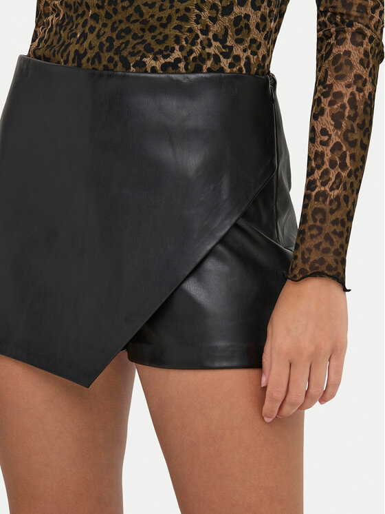 ONLY ONLY Skorts Mist 15338639 Schwarz Regular Fit