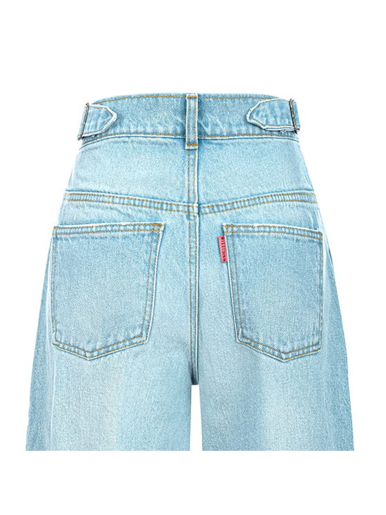 MissDenim MissDenim Spodnie damskie Baggy Niebieski Baggy Fit