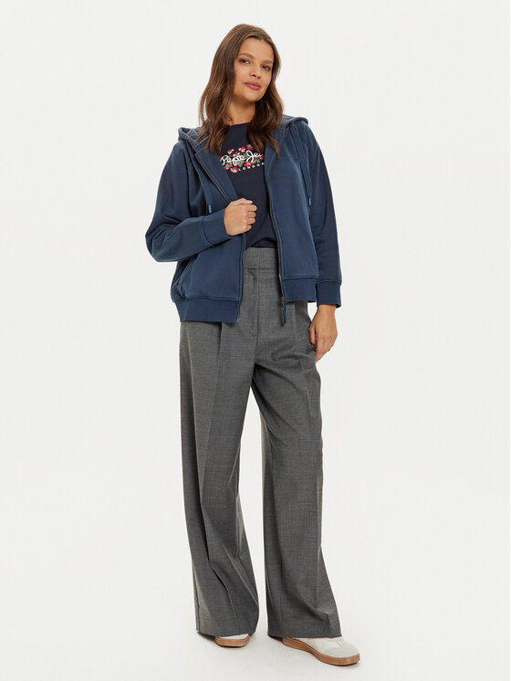 Pepe Jeans Pepe Jeans Pulóver Felicity PL581463 Sötétkék Regular Fit