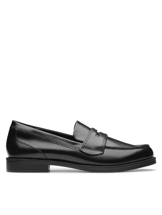 Clarks Clarks Mokasíny Straven Edge 26181277 Čierna