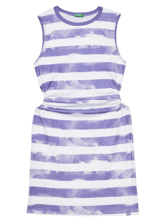 United Colors Of Benetton Vestito estivo 3SL3CV013 Viola Regular Fit, taglia : 130