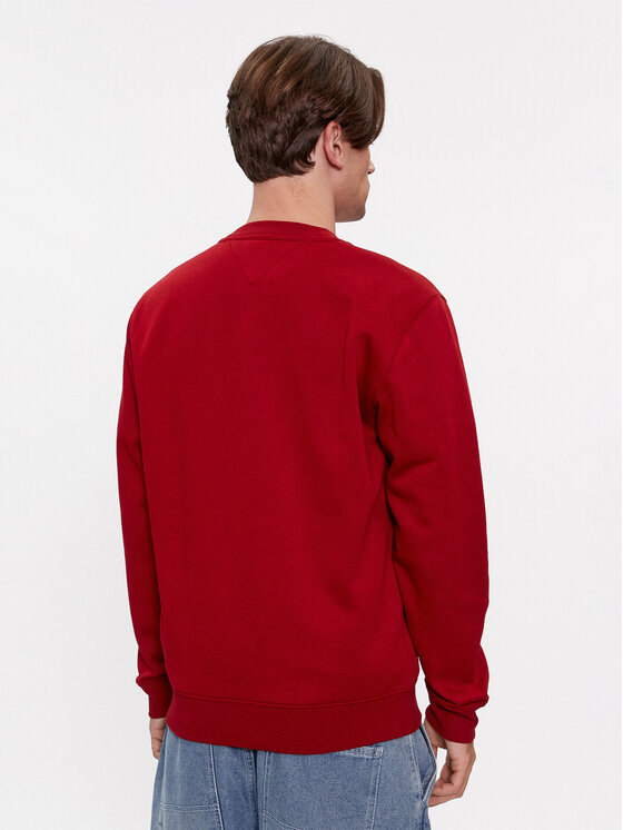 Tommy Jeans Tommy Jeans Džemperis DM0DM09591 Raudona Regular Fit