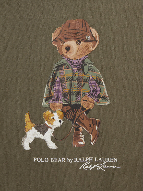 Polo Ralph Lauren Polo Ralph Lauren Mikina 313B26298001 Tmavo zelená Regular Fit