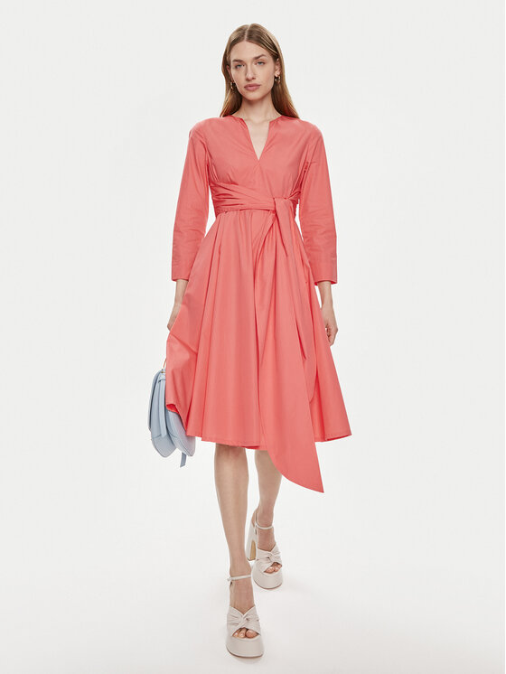 MAX&Co. MAX&Co. Ежедневна рокля Disco 2416221154200 Оранжев Regular Fit