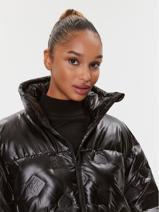 HUGO HUGO Giubbotto invernale Farinele-1 50498010 Nero Regular Fit