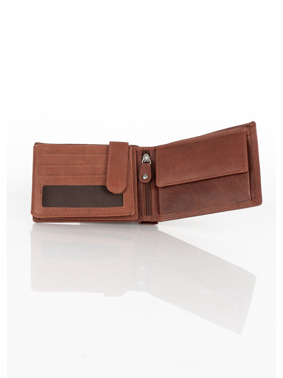 Mustang Mustang Portafoglio da uomo DENIMO HIGH WALLET Marrone