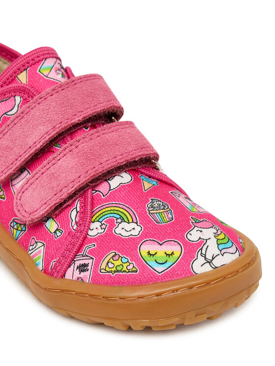 Froddo Froddo Kapcie Barefoot Canvas G1700440-10 S Różowy